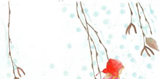 Ilustracije: najlepši sneženi mož