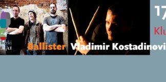 Dvojni koncert: Ballister in Vladimir Kostadinović 4tet v Klubu CD