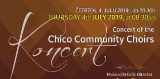 Celovečerni koncert pevskih zborov Chico skupnosti (ZDA)