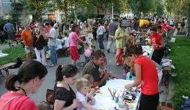 EMONSKA PROMENADA - poulični družinski festival: 30. 8.-1. 9. na Trnovskem mostu in Emonski ulici