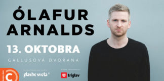 Ólafur Arnalds v Cankarjevem domu