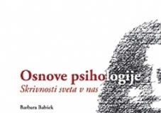 Barbara Babšek: Osnove psihologije: Skrivnosti sveta v nas