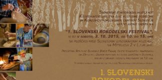 Na 1. Slovenskem rokodelskem festivalu bo sodelovalo več kot 40 rokodelcev