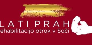 Zlati prah za rehabilitacijo otrok v Soči