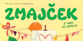Predstavitev februarske številke revije ZMAJČEK (št. 6