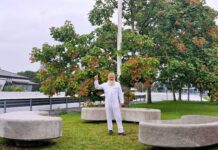 Odprtje skulpture Boštjana Kavčiča: Stičišče kultur