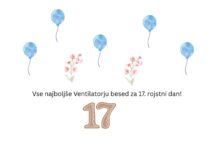 17 let Ventilatorja besed; Klementina Golija