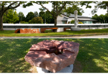 Odprtje skulptur slovenskega kiparja Damjana Komela in italijanskega kiparja Stefana Comellija v okviru projekta CREW