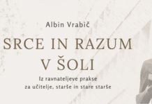 Vabilo na pogovor ob knjigi SRCE IN RAZUM V ŠOLI